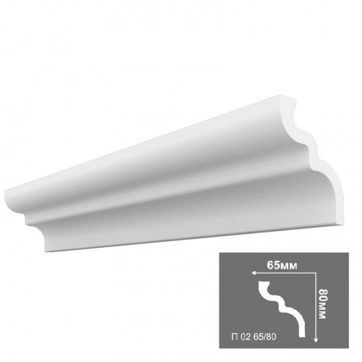 Plinta extrudata * P 02 (65*80mm) (2 m)  (38) 
